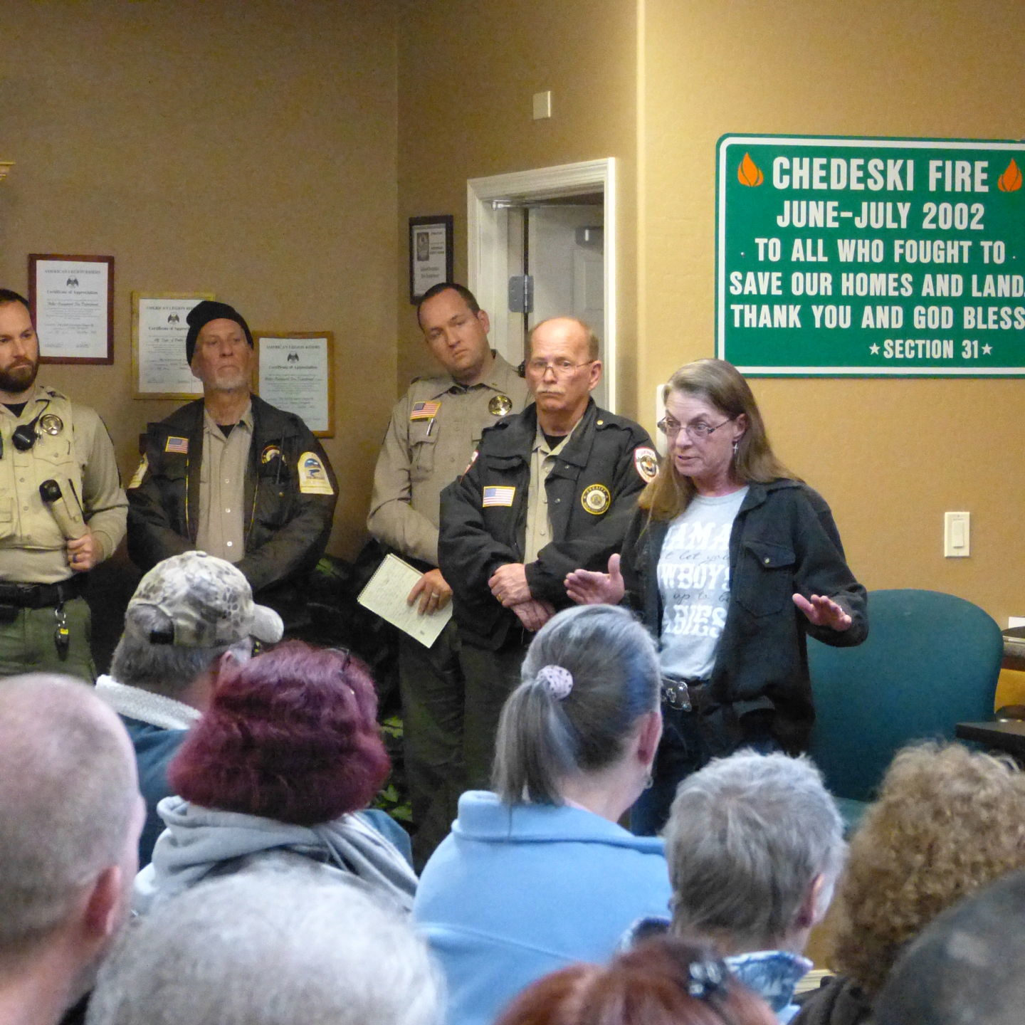 Community meeting - Kathy Gibson Boatman